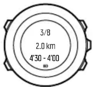SUUNTO Ambit 3 Sport 2.0 - Entrainements par intervals - 2