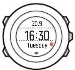 SUUNTO Ambit 3 Sport 2.0 - Verrouillage des boutons - 2