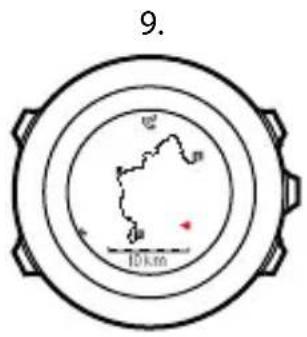 SUUNTO Ambit 3 Sport 2.0 - Navigation le long d'un itinéraire - 10