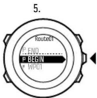 SUUNTO Ambit 3 Sport 2.0 - Navigation le long d'un itinéraire - 6