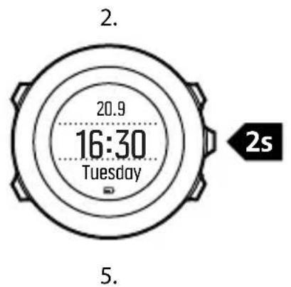 SUUNTO Ambit 3 Sport 2.0 - Liaison des capteurs de vitesse et de foulée et capteurs de fréquence cardiaque - 1