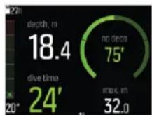 SUUNTO EON Core - Modes de plongée - 2
