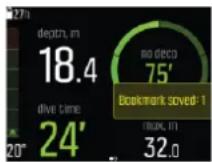 SUUNTO EON Core - Comment ajouter des signets - 1