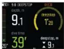 SUUNTO EON Core - Exemples d'écrans de décompression - 2