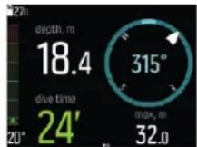 SUUNTO EON Core - Mode profondimetre - 3