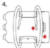 SUUNTO EON Core - Remplacement du bracelet par la corde elastique - 4
