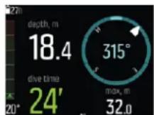 SUUNTO EON Core - Modes de plongée - 3