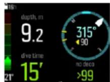 SUUNTO EON Core - Verrouillage du relèvement - 2