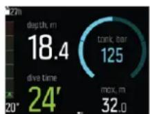 SUUNTO EON Core - Modes de plongée - 4