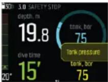 SUUNTO EON Core - Pression de la bouteille - 1