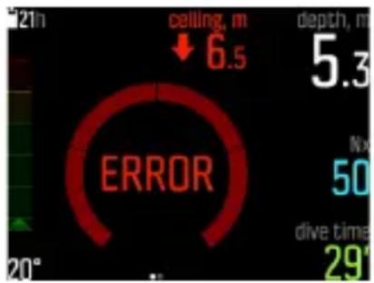 SUUNTO EON Steel - Verrouillage d'algorithmme - 1