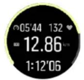 SUUNTO Spartan Trainer Wrist HR - Utilisation des objectifs pendant l'exercice - 2