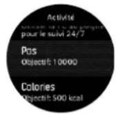 SUUNTO Spartan Trainer Wrist HR - Objectifs d'activité - 1