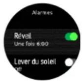 SUUNTO Spartan Trainer Wrist HR - Alarmes de lever et coucher du soleil - 1