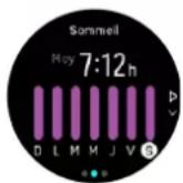 SUUNTO Spartan Trainer Wrist HR - Tendances de sommeil - 2