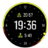 SUUNTO Spartan Trainer Wrist HR - Alarmes de lever et coucher du soleil - 3