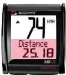 SIGMA MC 1812 - Partie supérieure de I'ecran - 2