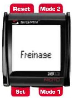SIGMA MC 1812 - Mesure de la reprise - 1