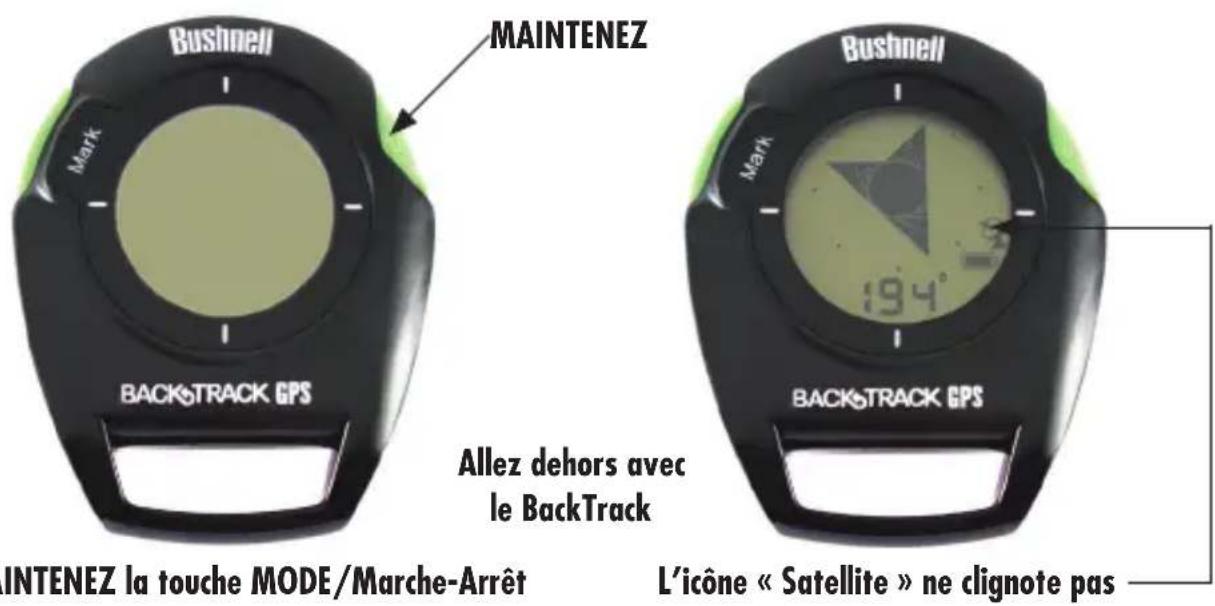 BUSHNELL BackTrack G2 - Guide d'affichage et de contrôle - 4