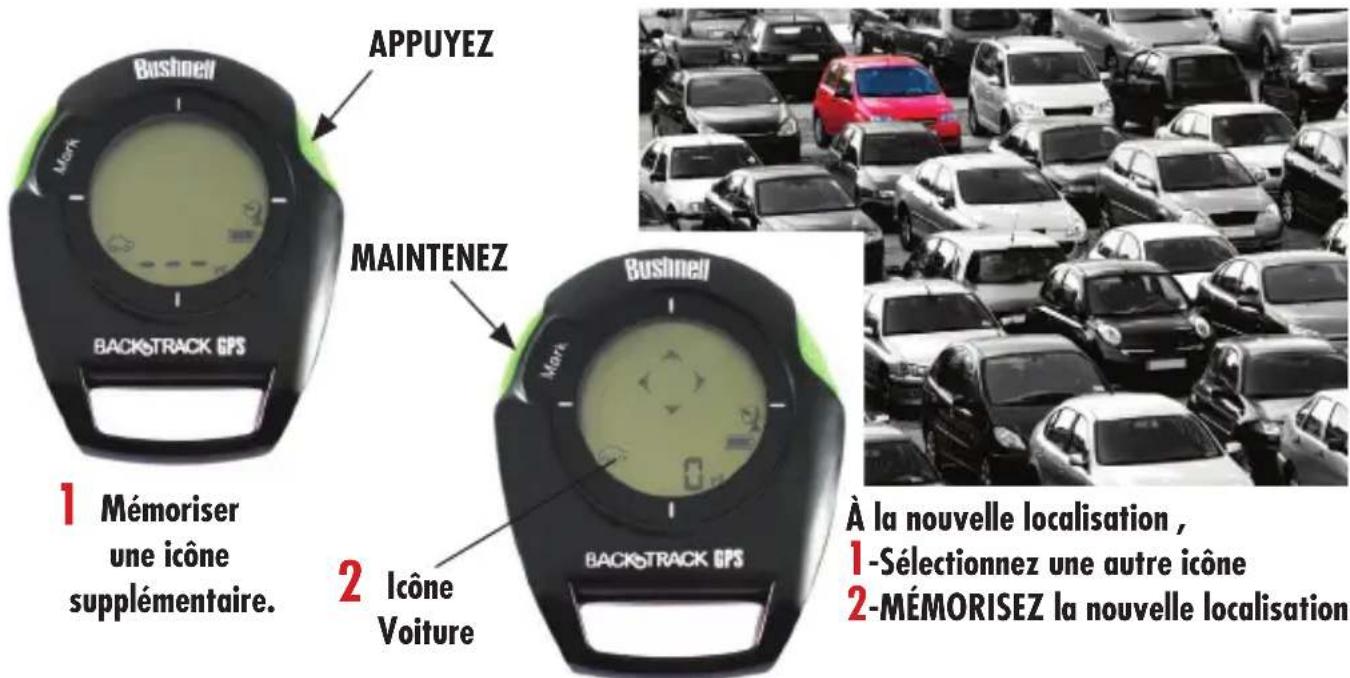 BUSHNELL BackTrack G2 - Guide d'affichage et de contrôle - 9
