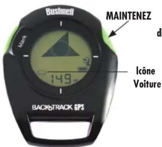 BUSHNELL BackTrack G2 - Guide d'affichage et de contrôle - 10