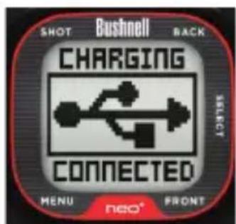 BUSHNELL Neo+ GPS Rangefinder Watch - Laden der Batterie - 1