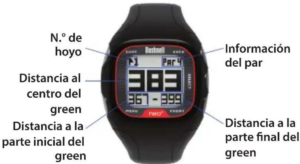 BUSHNELL Neo+ GPS Rangefinder Watch - Modo Play Golf (Jugar al golf) - 2