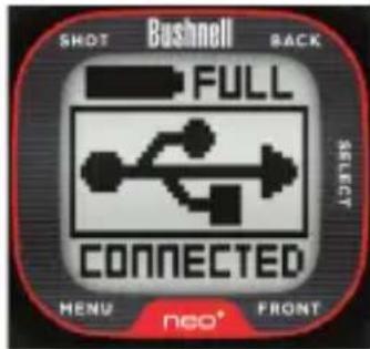 BUSHNELL Neo+ GPS Rangefinder Watch - Chargement de la batterie - 2
