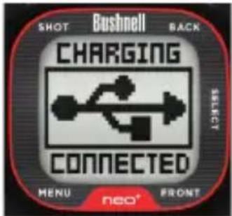 BUSHNELL Neo+ GPS Rangefinder Watch - Chargement de la batterie - 1