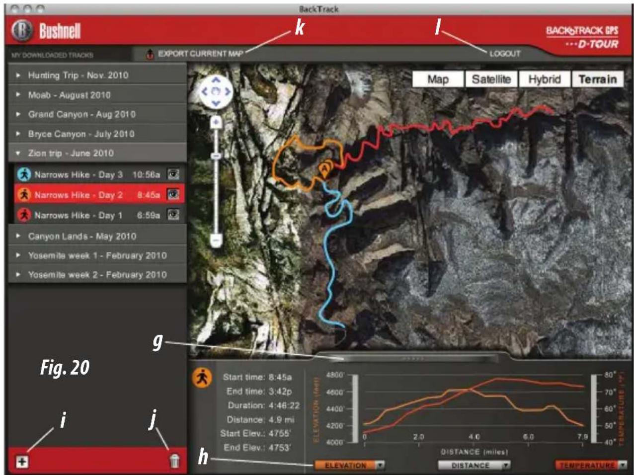 BUSHNELL BackTrack DTour - LOGIN/CHANGE PASSWORD - 1