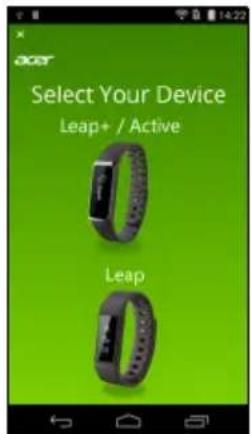 ACER Liquid Leap Active - Associer votre appareil Leap et votre téléphone - 2