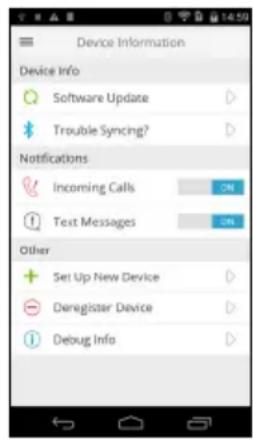 ACER Liquid Leap Active - Change notification settings - 1