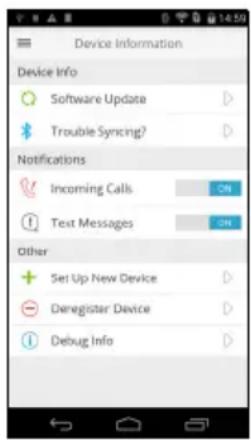 ACER Liquid Leap Active - Modifica delle impostazioni di notifica - 1