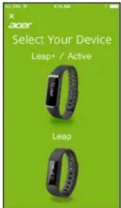ACER Liquid Leap Active - Pairing your Leap device and phone - 2
