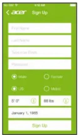 ACER Liquid Leap Active - Configuración de la aplicación - 1