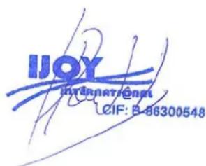 i-Joy Watxer - DECLARAÇÃO DE CONFORMIDADE - 2