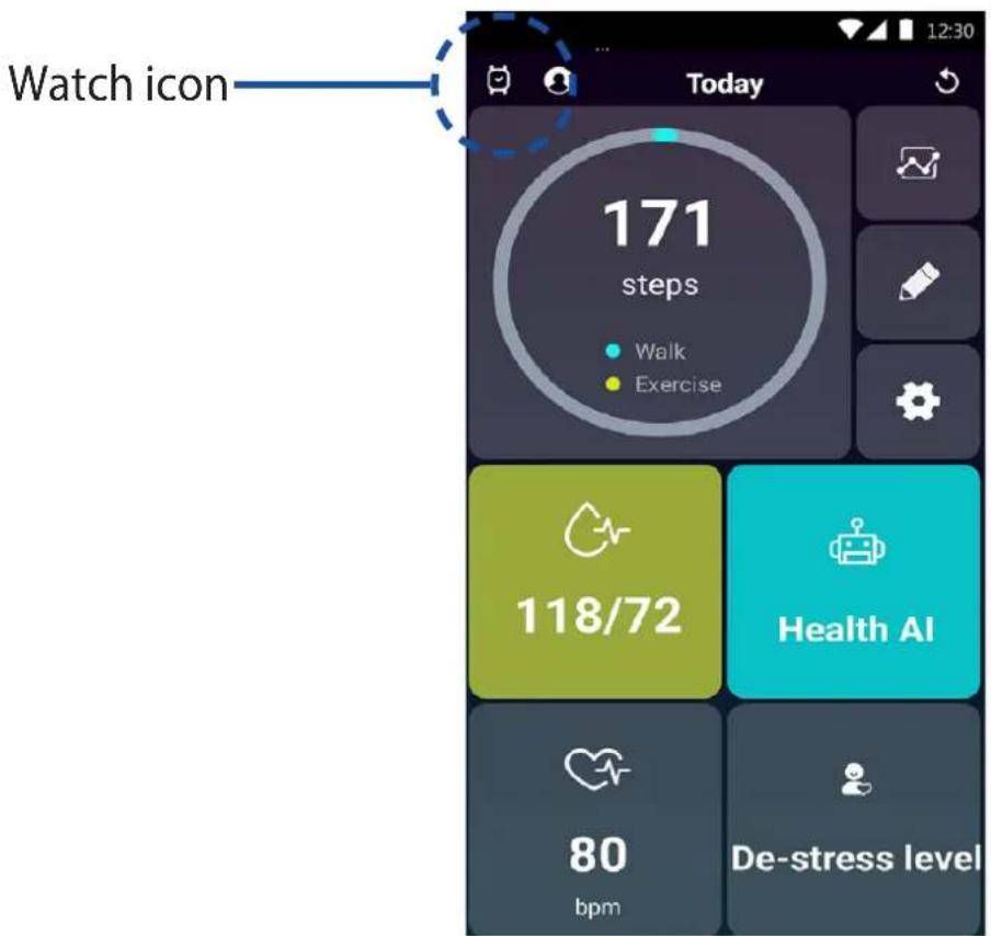 ASUS VivoWatch BP - Pairing with another device or pairing again - 2