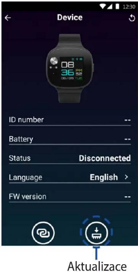 ASUS VivoWatch BP - Aktualizování prostřednictvím aplikace ASUS HealthConnect App - 2