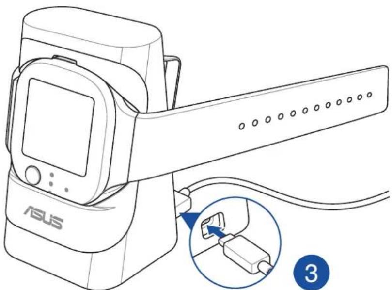 ASUS VivoWatch BP - Charging your ASUS VivoWatch BP - 4