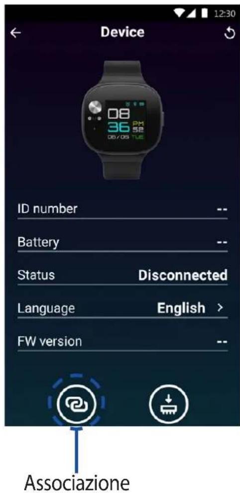 ASUS VivoWatch BP - Associazione con un altro dispositivo o riassociazione - 4
