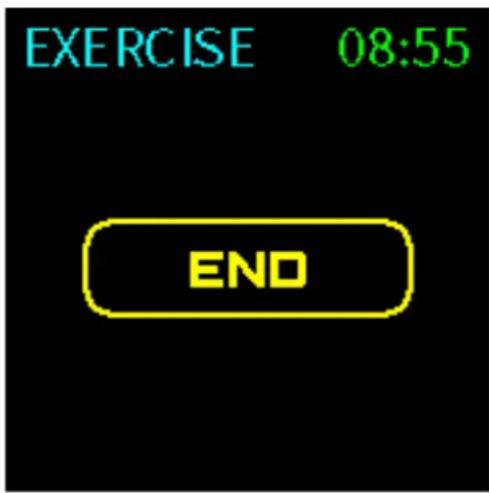 ASUS VivoWatch BP - Quitter le mode exercice - 1