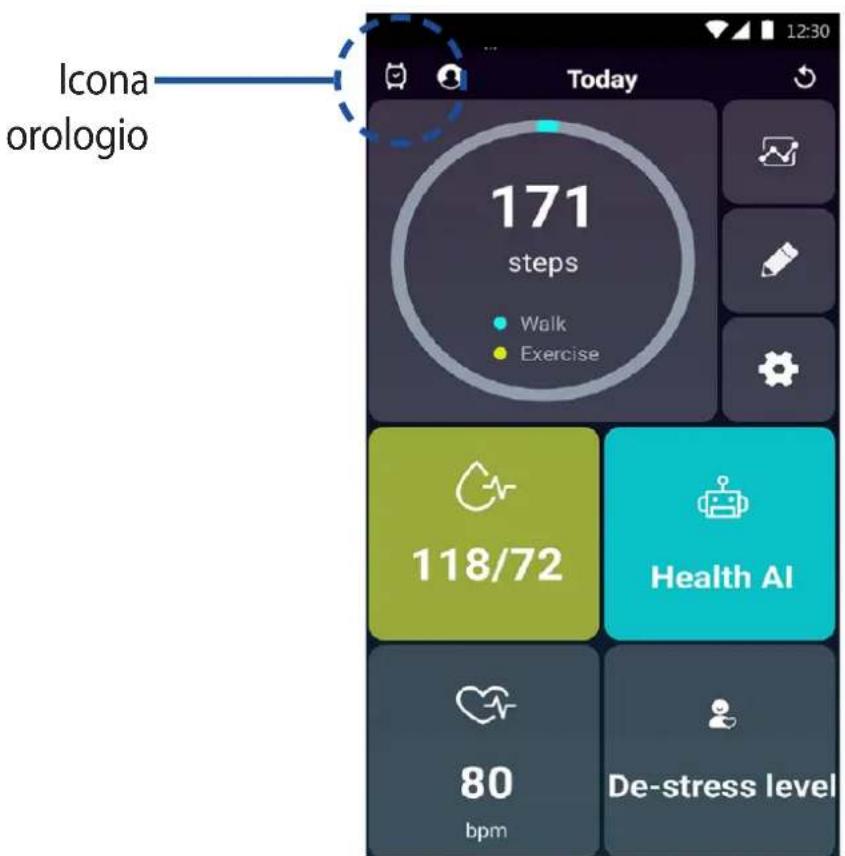 ASUS VivoWatch BP - Associazione con un altro dispositivo o riassociazione - 3