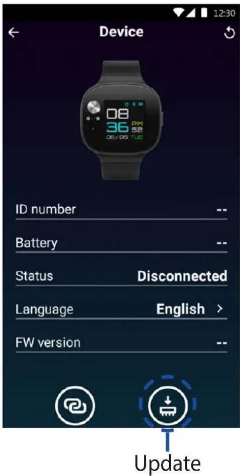 ASUS VivoWatch BP - Updating your ASUS VivoWatch BP Updating through the ASUS HealthConnect App - 2