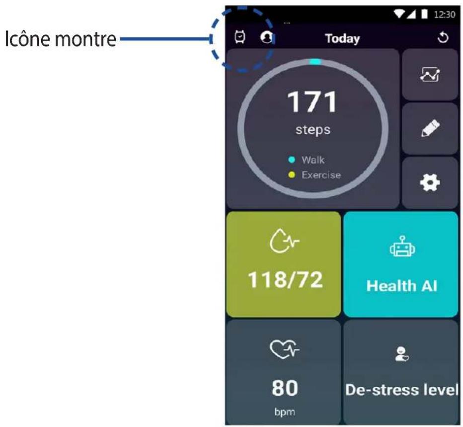 ASUS VivoWatch BP - Association avec un autre appareil ou réassociation - 2