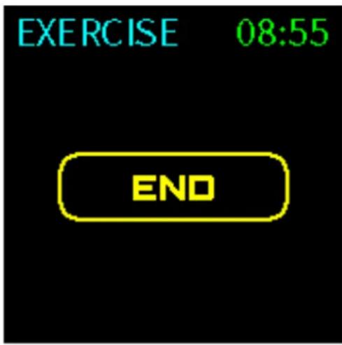 ASUS VivoWatch BP - Sair do modo de exercício - 1