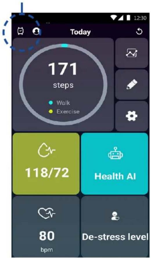 ASUS VivoWatch BP - Обновление через приложение ASUS HealthConnect - 1