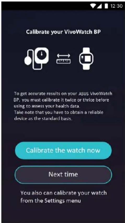 ASUS VivoWatch BP - Calibrazione di ASUS VivoWatch BP - 1
