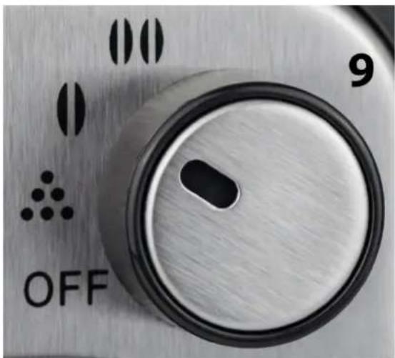 CASO Coffee Compact 1849 - Ajuste del selector - 1