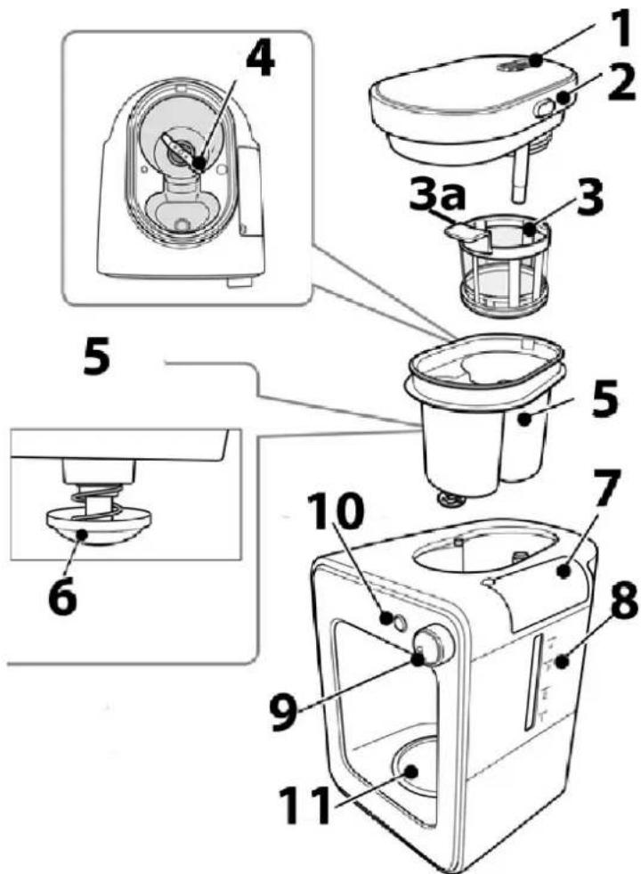 CASO Coffee Compact 1849 - ADWARMUNG Advertencia - 1