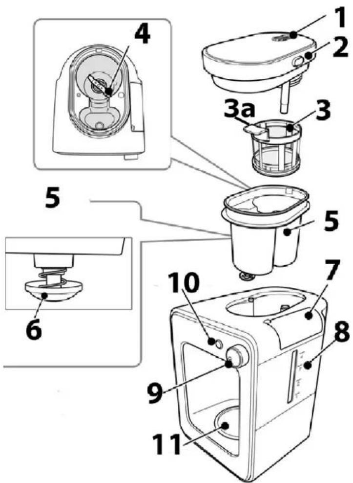 CASO Coffee Compact 1849 - ▲WARNING Attention - 1
